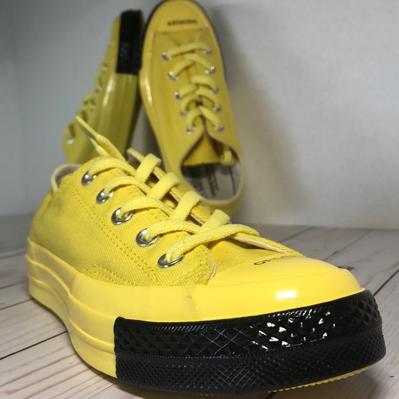 converse undercover yellow